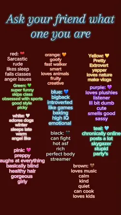 which color are u