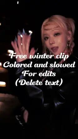 Winter kpop fancam