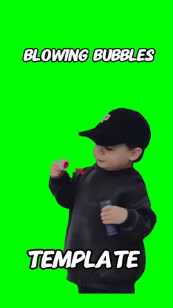 Blowing bubbles 
