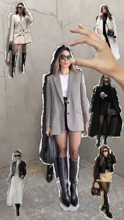 Transições de looks