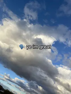 I’m great!