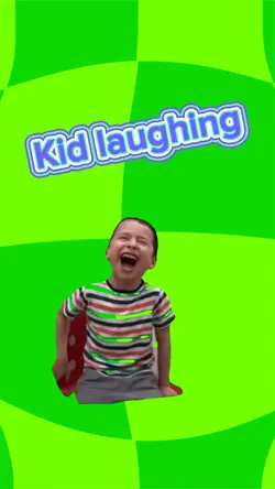 Kid laughing