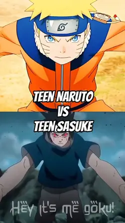 Naruto vs sasuke