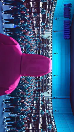 Free edit Squid game