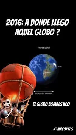 DONDE LLEGO EL GLOBO