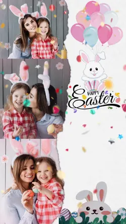 Easter frame