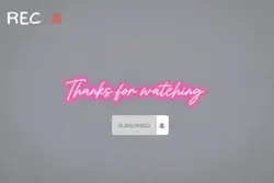 YouTube outro