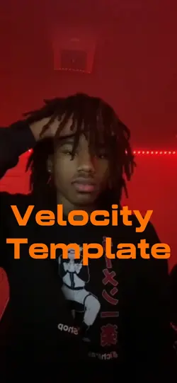 Velocity template 