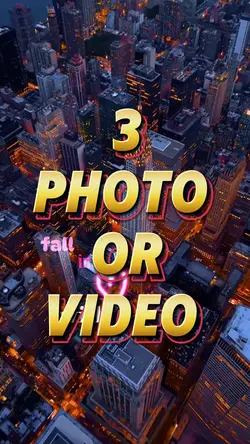 3 photo or video 
