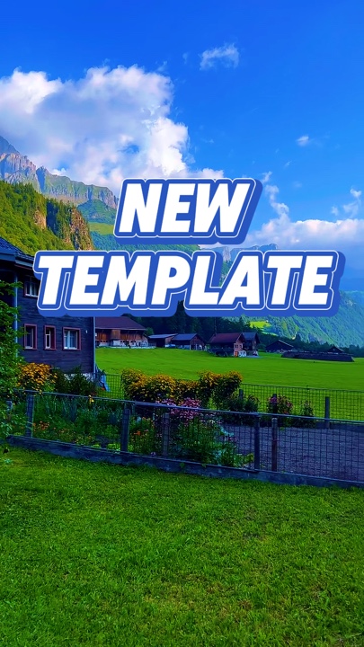 capcut template cover