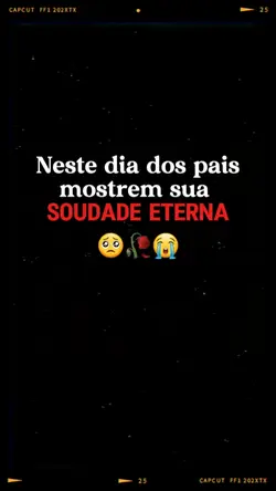 Soudade eterna pai
