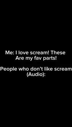 Scream edit