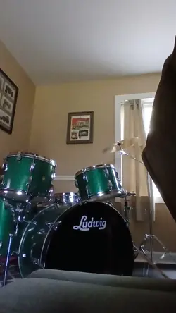 I'm drumming