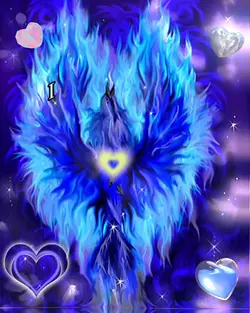 Blue Phoenix Flame 