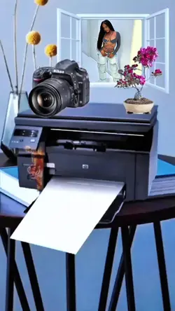 Printer frame 