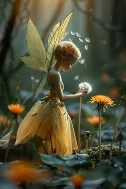 Magical garden. 