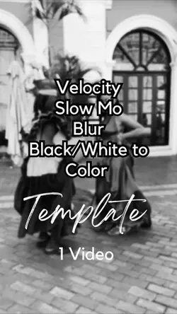 Velocity Blur B/W
