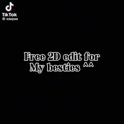 Free 2D edit!!