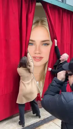 Opening the curtain