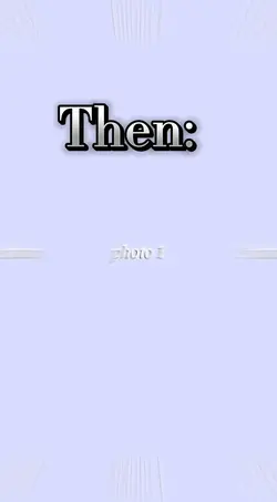 Then vs now