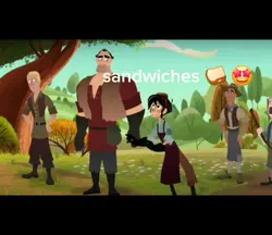 HAM SANDWICHES