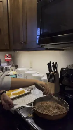Cooking with my girl