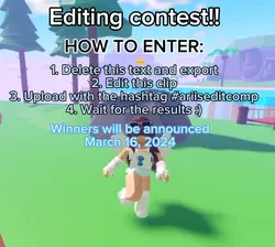 Edit competition!!