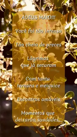 ADEUS Maio