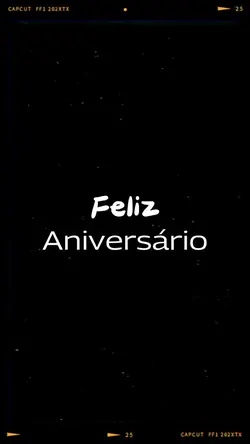 Feliz aniversário