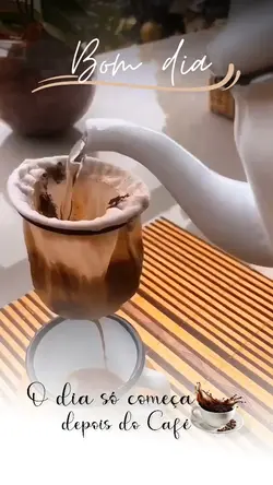 Bom dia, com café!