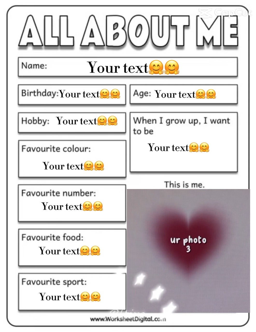 capcut template cover