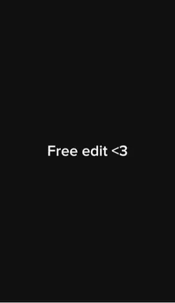 Free edit <3