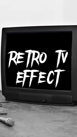 Retro TV Effect 📺