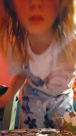 I landed on her