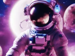 Spaceman Neon Beat