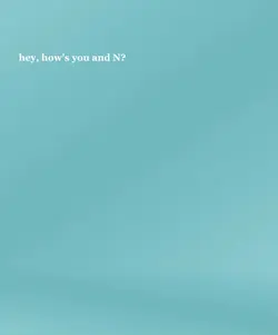 we broke up…