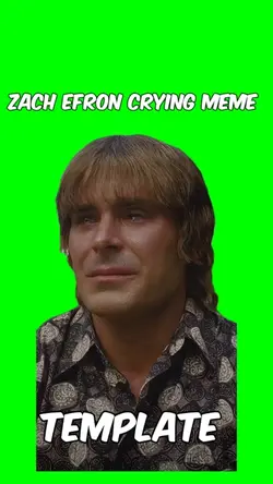 Zach Efron crying 