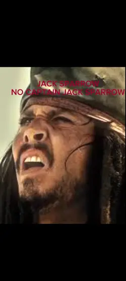 CAPTAIN JACK SPARROW