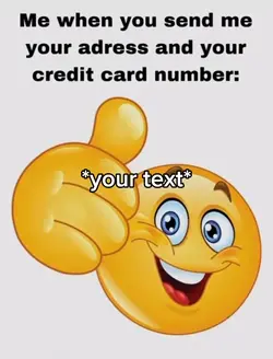 Credit card number