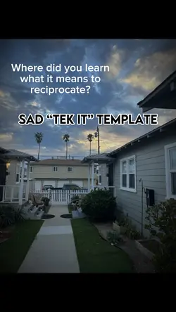 Sad Tek It Template
