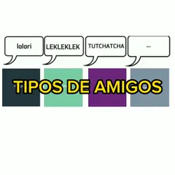 4 tipos de amigos 