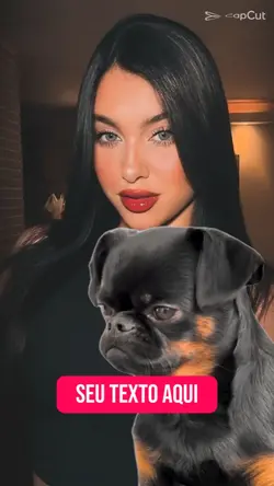 Meme Pug Preto 