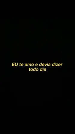Eu te amo ❤️ 