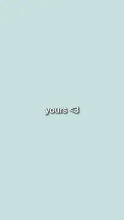 my heart is yours <3