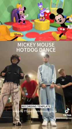 Mickey Hotdog Dance