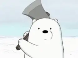 Ice bear!