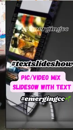 text slideshow