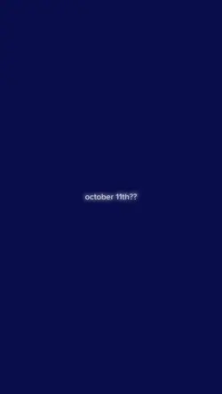oct 11 ! 