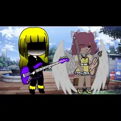Musical duet 🎸🎻