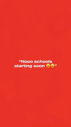 schools starting !!